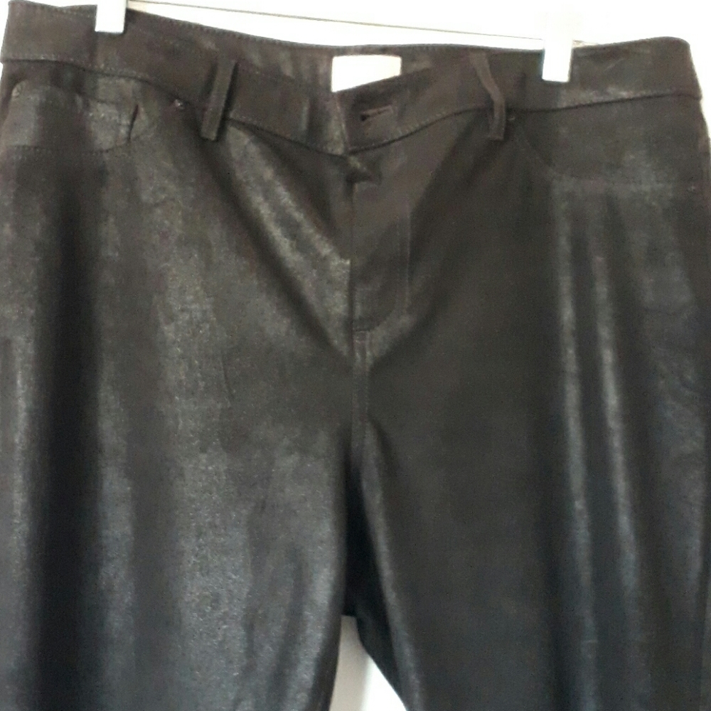Chico's size 2 faux suede pants